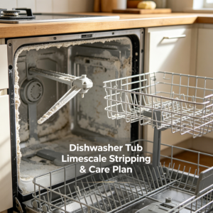 Dishwasher Tub Limescale Stripping & Care Plan