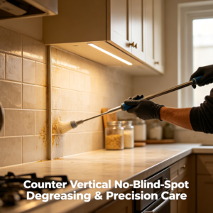 Counter Vertical No-Blind-Spot Degreasing & Precision Care