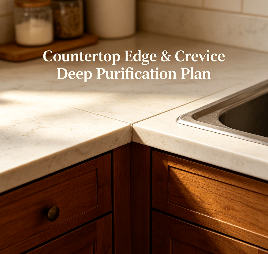 Countertop Edge & Crevice Deep Purification Plan