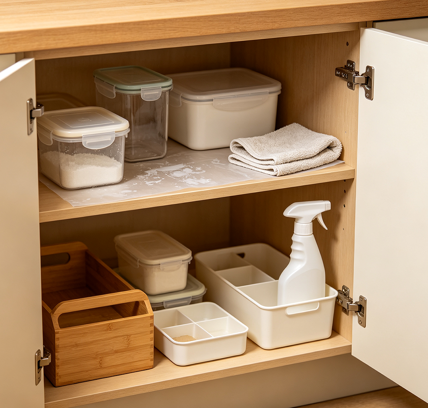 Cabinet Interior Shelf Moisture-Proof Organization Package - Image 2
