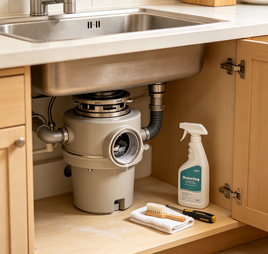 Garbage Disposer Grinding Chamber Deodorization & Unclogging Service - Image 2