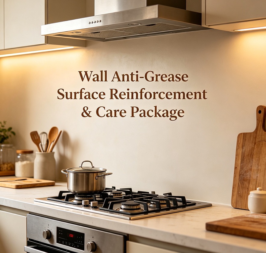Wall Anti-Grease Surface Reinforcement & Care Package