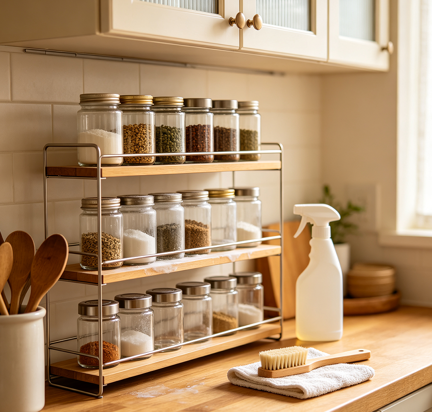 Spice Rack & Container Storage Cleaning Service - Image 2