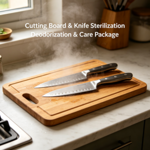 Cutting Board & Knife Sterilization Deodorization & Care Package