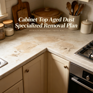Cabinet Top Aged Dust Specialized Removal Plan