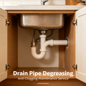 Drain Pipe Degreasing Anti-Clogging Maintenance Service