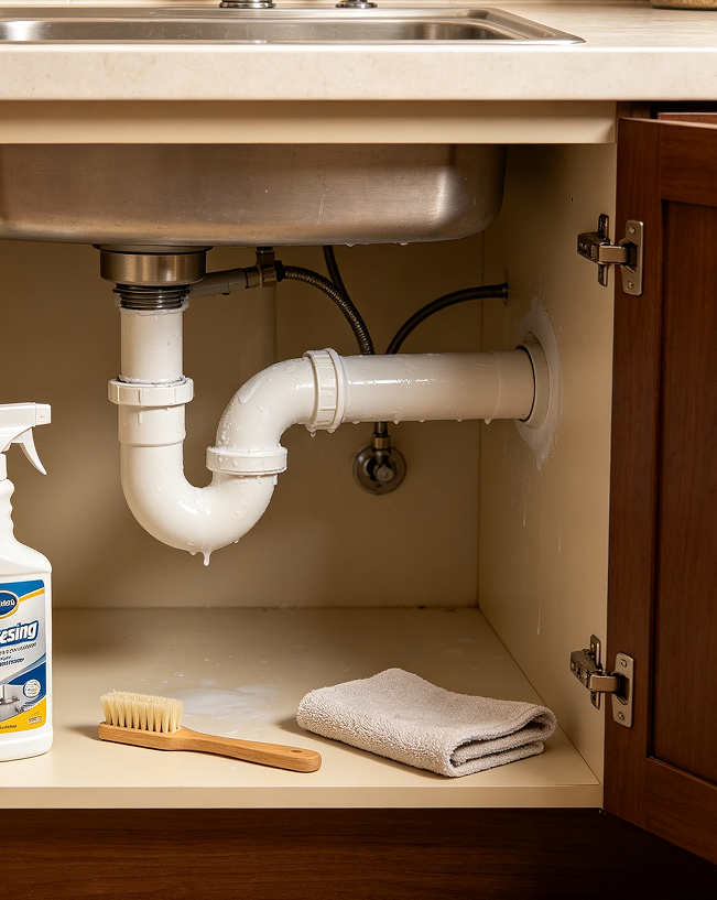 Drain Pipe Degreasing Anti-Clogging Maintenance Service - Image 2
