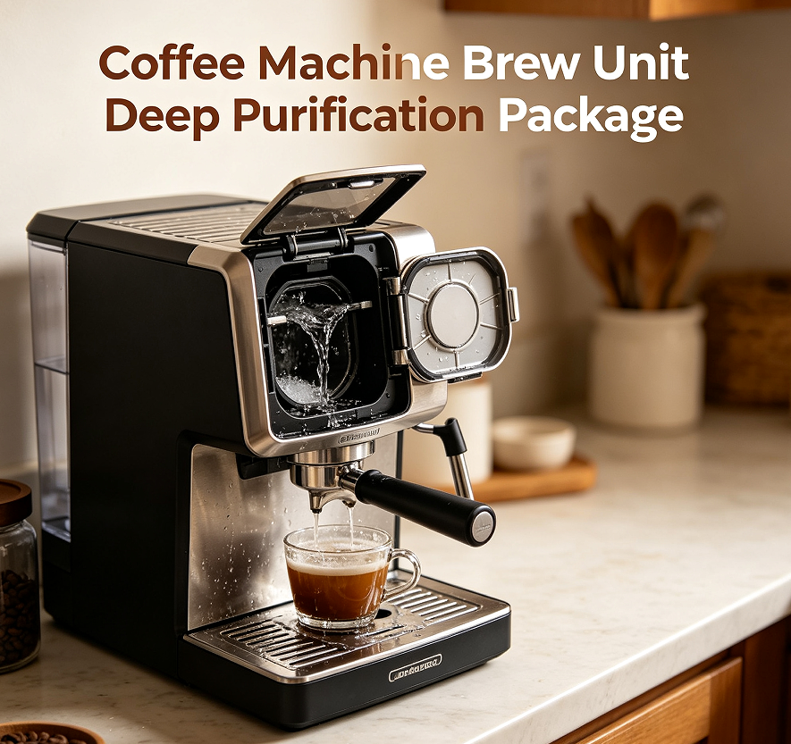Coffee Machine Brew Unit Deep Purification Package