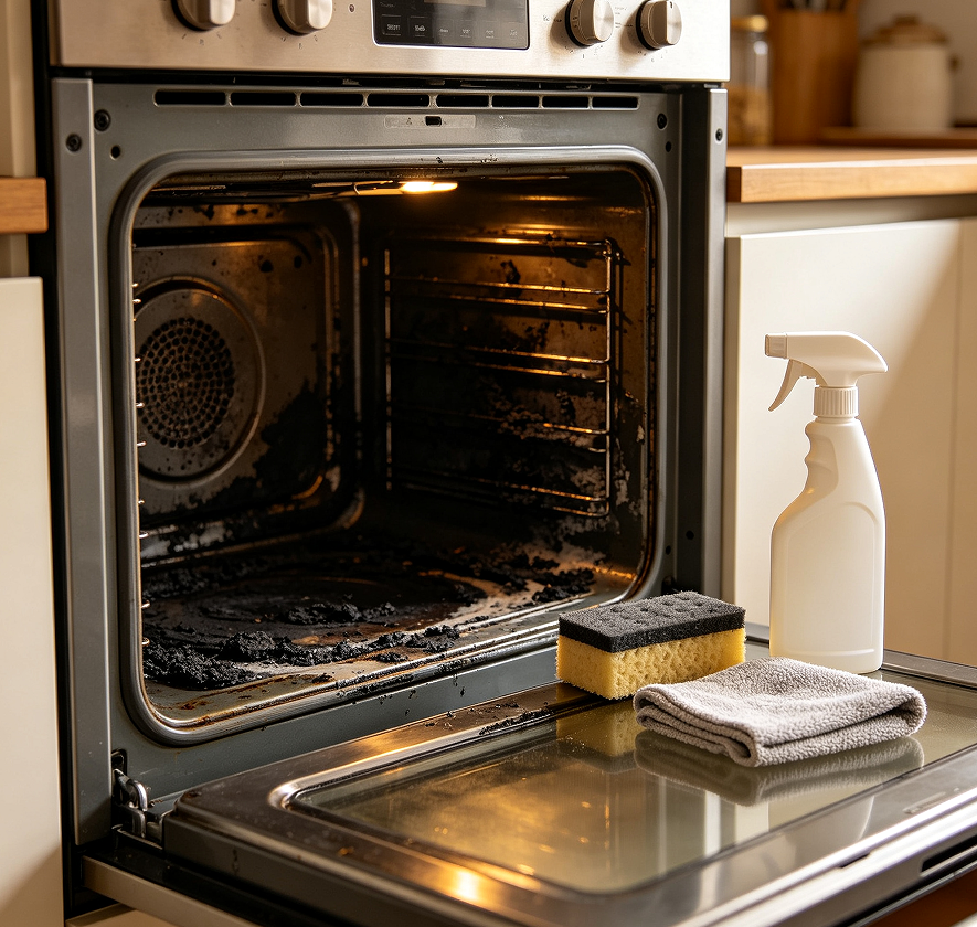 Oven Wall Carbon Residue Gentle Stripping Solution - Image 2