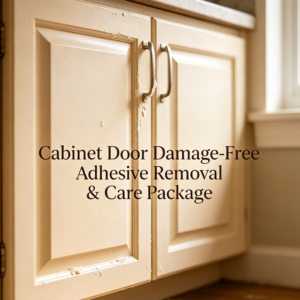 Cabinet Door Damage-Free Adhesive Removal & Care Package